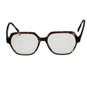 Elton John Eyewear Carnaby Brown Tortoise Unisex Frames Square